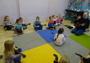 Grupa Niezapominajki na zajęciach