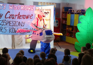 Koziołek Matołek leci samolotem