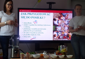 "Jak przygotować się do posiłku?"
