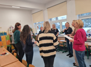 Z życia przedszkola "28 Kongres Systemu Edukacja przez Ruch i Przedszkole nr 182"