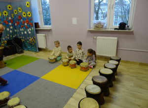 Zajęcia umuzykalniające- bębny