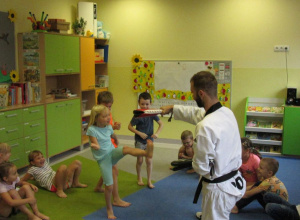 Taekwondo w grupie Słoneczniki