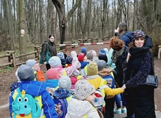 Wycieczka grupy Niezapominajki do Lasu Młocińskiego