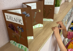 Zielnik, który przygotowały nasze przedszkolaki.