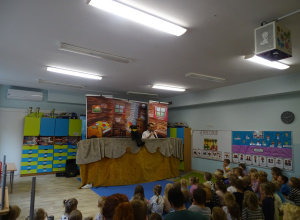 Teatr Lalek Bajka z przedstawieniem "Cenne rady"