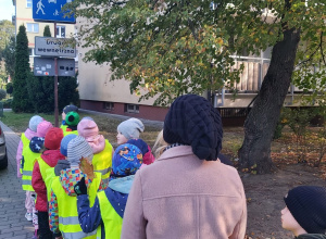 Wycieczka Słoneczników na skrzyżowanie