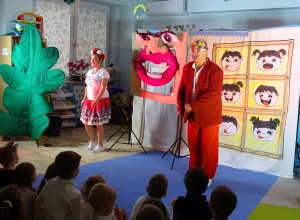 Teatrzyk Prima ze spektaklem "Koziołek Matołek- językowa łamigłówka"