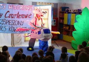 Koziołek Matołek leci samolotem