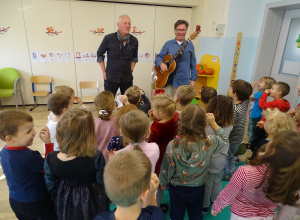 Koncert Zespołu Puch Puch i marimba- bambusowy ksylofon
