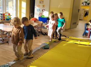 „W zdrowym ciele – zdrowy duch” Zajęcia w grupie Stokrotki.