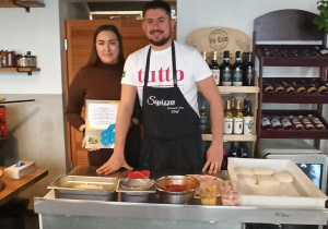 Właściciele pizzerii