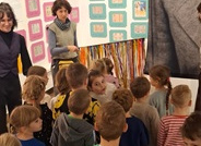 Wycieczka Chabrów do Muzeum Karykatury