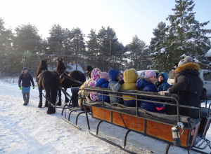 Kulig - zimowa przygoda przedszkolaków