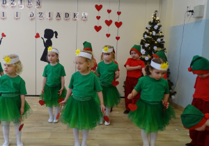 Występ artystyczny dzieci z grupy Bratki.