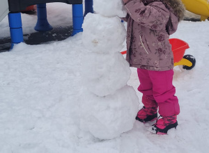 Zimowe zabawy w Tajemniczym Ogrodzie