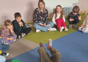 Zajęcia tematyczne w grupie Chabry.