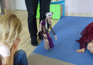 Marionetka- Czarodziej z bajki Aladyn