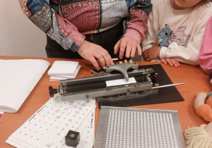 Maszyna do pisania alfabetem Braile'a