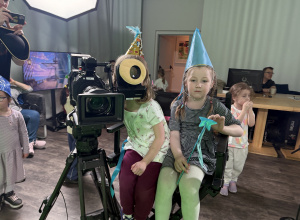 Wycieczka Niezapominajek do studia filmowego