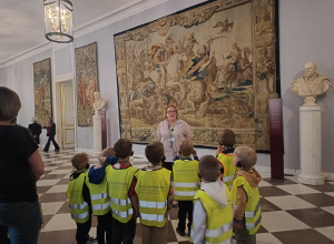 Grupa Bratki z wizytą w Zamku Królewskim