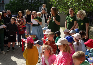 Pani Dyrektor wita rodziców