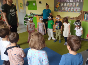 Słoneczniki na zajęciach z taekwondo