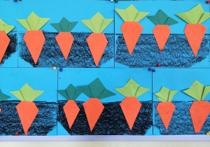 Marchewki - origami